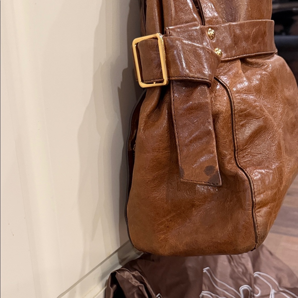 Kooba Brown Leather Shoulder Bag - Picture 5 of 7